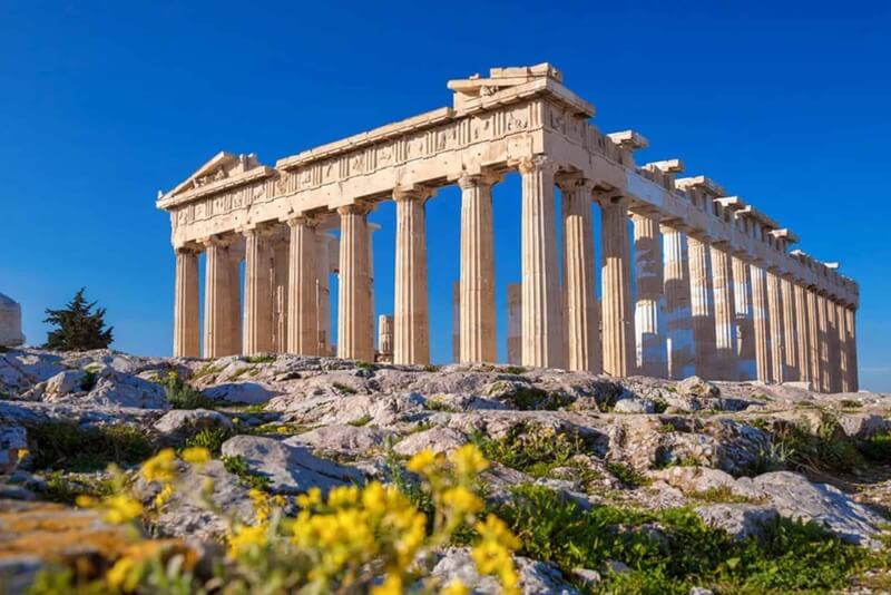 Di chỉ khảo cổ Acropolis ở Hy Lạp