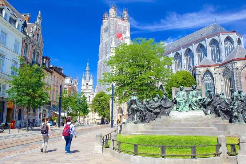 Nhà thờ Saint Bavo ở Ghent - Nước Bỉ
