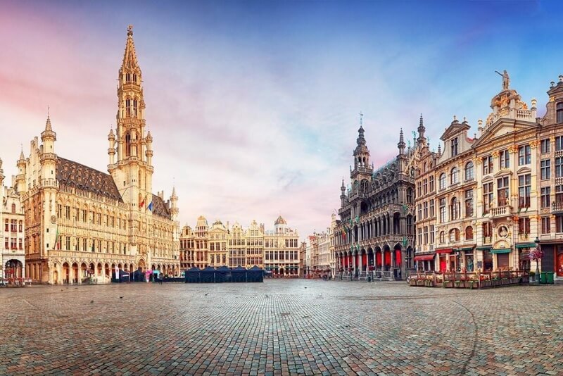 Quảng trường Grand Place ở Brussels